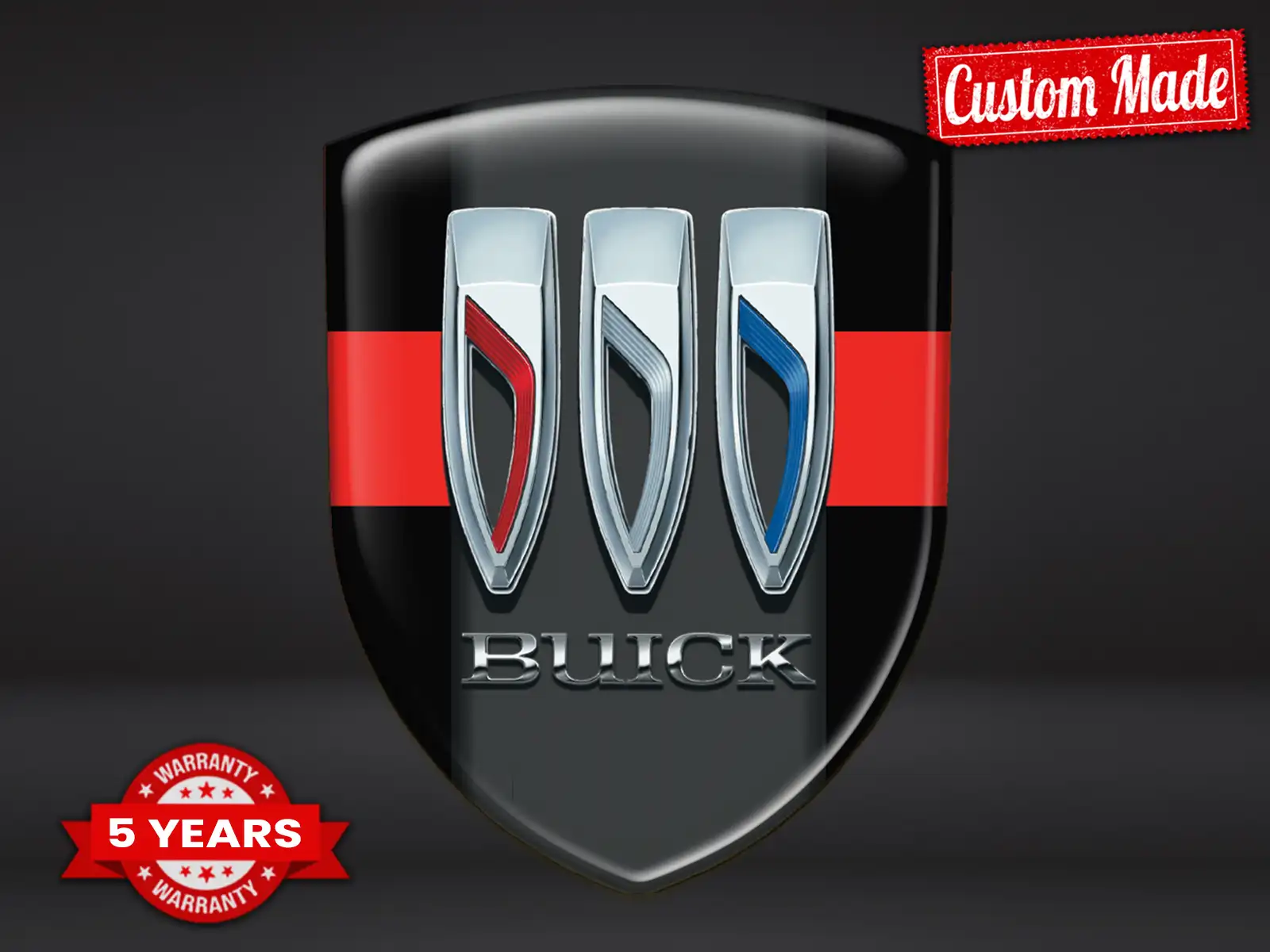 Buick Pegatinas Graciosas Auto Resistentes Profesional